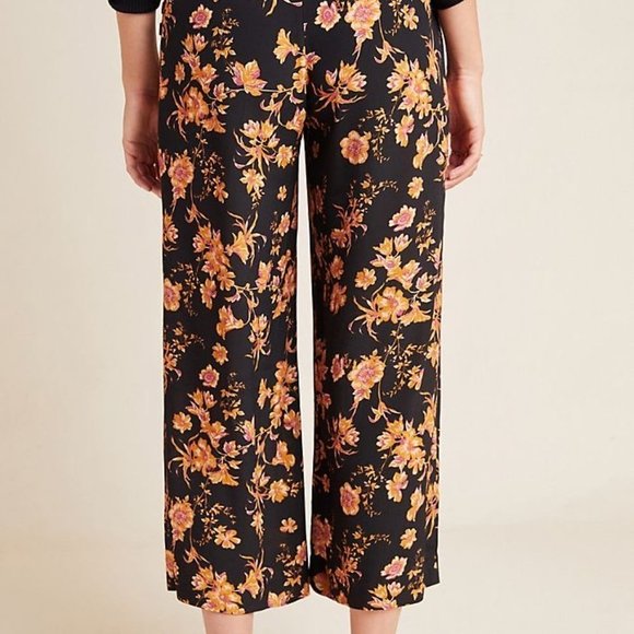 ANTHROPOLOGIE Kachel Della Floral WideLeg Trousers - Picture 3 of 8